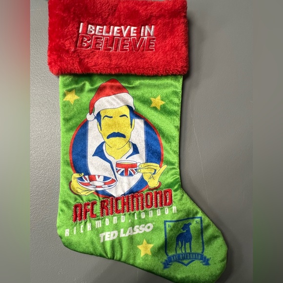 Ted Lasso Other - Ted Lasso AFC Richmond Christmas Stocking